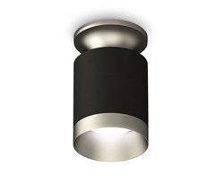 Ambrella Комплект накладного светильника XS6302140 SBK/MCH черный песок/хром матовый MR16 GU5.3 (N6904, C6302, N6133) XS6302140 - фото 103142