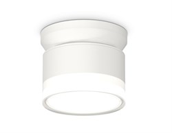 Ambrella Комплект накладного светильника XS8101047 SWH/FR/CL белый песок/белый матовый/прозрачный GX53 (N8901, C8101, N8399) XS8101047 - фото 103145
