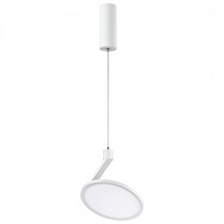 Novotech 358351 OVER NT20 054 белый Светильник накладной, длина провода 1м IP20 LED 4000K 18W 85-265V HAT 358351 - фото 103219