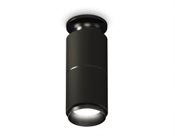 Ambrella Комплект накладного светильника XS6302201 SBK/PBK черный песок/черный полированный MR16 GU5.3 (N6902, C6302, A2061, N6121) XS6302201 - фото 103241