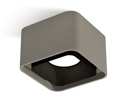 Ambrella Комплект накладного светильника XS7834002 SGR/SBK серый песок/черный песок MR16 GU5.3 (C7834, N7702) XS7834002 - фото 103339