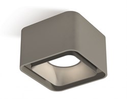 Ambrella Комплект накладного светильника XS7834003 SGR/SSL серый песок/серебро песок MR16 GU5.3 (C7834, N7703) XS7834003 - фото 103346