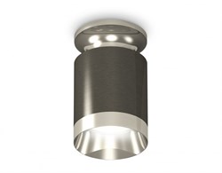 Ambrella Комплект накладного светильника XS6303101 DCH/PSL черный хром/серебро полированное MR16 GU5.3 (N6903, C6303, N6132) XS6303101 - фото 103386