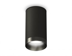 Ambrella Комплект накладного светильника XS6323021 SBK/PBK черный песок/черный полированный MR16 GU5.3 (C6323, N6131) XS6323021 - фото 103455