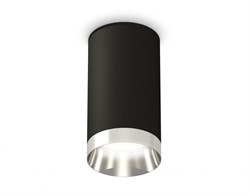 Ambrella Комплект накладного светильника XS6323022 SBK/PSL черный песок/серебро полированное MR16 GU5.3 (C6323, N6132) XS6323022 - фото 103460