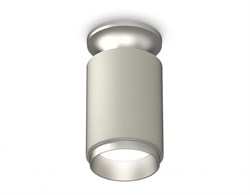 Ambrella Комплект накладного светильника XS6314120 SGR/MCH серый песок/серебро полированное MR16 GU5.3 (N6904, C6314, N6123) XS6314120 - фото 103772