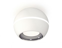 Ambrella Комплект накладного светильника XS1101002 SWH/PSL белый песок/серебро полированное MR16 GU5.3 LED 3W 4200K (C1101, N7022) XS1101002 - фото 103785