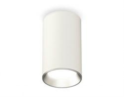 Ambrella Комплект накладного светильника XS6322003 SWH/PSL белый песок/серебро полированное MR16 GU5.3 (C6322, N6104) XS6322003 - фото 103792