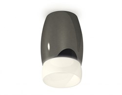 Ambrella Комплект накладного светильника с акрилом XS1123024 DCH/FR черный хром/белый матовый MR16 GU5.3 (C1123, N7177) XS1123024 - фото 103793