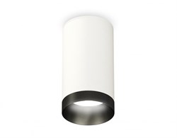 Ambrella Комплект накладного светильника XS6322021 SWH/PBK белый песок/черный полированный MR16 GU5.3 (C6322, N6131) XS6322021 - фото 103804