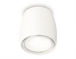 Ambrella Комплект накладного светильника с акрилом XS1141041 SWH/FR белый песок/белый матовый MR16 GU5.3 (C1141, N7165) XS1141041 - фото 103805