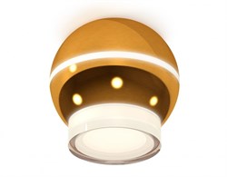 Ambrella Комплект накладного светильника XS1105031 PYG/FR золото желтое полированное/белый матовый MR16 GU5.3 LED 3W 4200K (C1105, N7160) XS1105031 - фото 103935