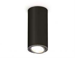 Ambrella Комплект накладного светильника XS7443003 SBK/PSL черный песок/серебро полированное MR16 GU5.3 (C7443, N7003) XS7443003 - фото 103992