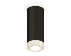 Ambrella Комплект накладного светильника XS7443010 SBK/CL черный песок/прозрачный MR16 GU5.3 (C7443, N7191) XS7443010 - фото 104021
