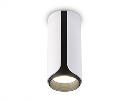 Ambrella Накладной светильник со сменной лампой TN51588 WH/BK белый/черный GU10 D58*130 TN51588 - фото 104055