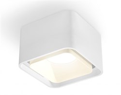 Ambrella Комплект накладного светильника с акрилом XS7832021 SWH/FR белый песок/белый матовый MR16 GU5.3 (C7832, N7755) XS7832021 - фото 104076