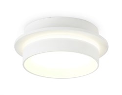 Ambrella Светильник накладной TN5383 SWH/FR белый песок/белый матовый GX53 IP44 D105*40 TN5383 - фото 104109