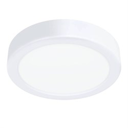 Eglo 900582 Накладной светильник диммируемый FUEVA 5, 11W (LED), 3000K, ?160, сталь, белый / пластик, белый 900582 - фото 104139