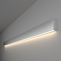 Elektrostandard 101-100-30-128 / Линейный светодиодный накладной односторонний светильник 128см 25W 4200K матовое серебро a041484 - фото 104163