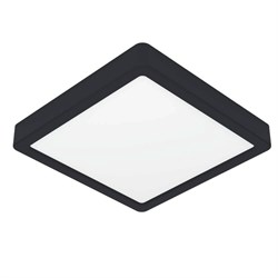 Eglo 900587 Накладной светильник диммируемый FUEVA 5, 17W (LED), 3000K, L210, B210, H28, сталь, черный / пластик, белый 900587 - фото 104175