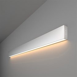 Elektrostandard 101-100-30-103 / Линейный светодиодный накладной односторонний светильник 103см 20W 3000K матовое серебро a041480 - фото 104193