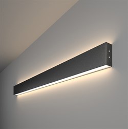 Elektrostandard 101-100-40-103 / Линейный светодиодный накладной двусторонний светильник 103см 40W 4200K черная шагрень a042918 - фото 104215