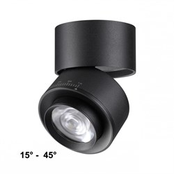 Novotech 358946 OVER NT22 черный Светильник накладной светодиодный IP20 LED 4000К 18W 220V EDDY 358946 - фото 104259