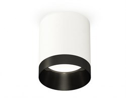 Ambrella Комплект накладного светильника XS6301021 SWH/PBK белый песок/черный полированный MR16 GU5.3 (C6301, N6131) XS6301021 - фото 104345