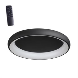 Novotech 359025 OVER NT23 000 черный Светильник накладной диммируемый, в комплекте пульт ДУ (2.4G) IP20 LED 3000К~6000К 60W 85-265V FOLD 359025 - фото 104373