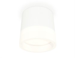 Ambrella Комплект накладного светильника с акрилом XS8110001 SWH/FR белый песок/белый матовый GX53 (C8110, N8401) XS8110001 - фото 104376