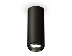Ambrella Комплект накладного светильника XS6343002 SBK/PBK черный песок/черный полированный MR16 GU5.3 (C6343, N6121) XS6343002 - фото 104425