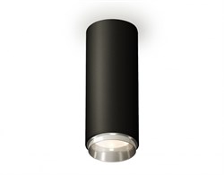 Ambrella Комплект накладного светильника XS6343003 SBK/PSL черный песок/серебро полированное MR16 GU5.3 (C6343, N6122) XS6343003 - фото 104433