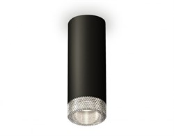 Ambrella Комплект накладного светильника XS6343020 SBK/CL черный песок/прозрачный MR16 GU5.3 (C6343, N6150) XS6343020 - фото 104451