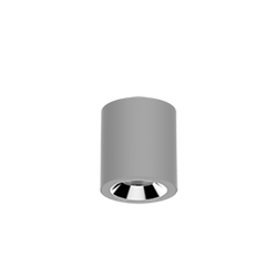 Varton Светодиодный светильник DL-02 Tube накладной 100х110 мм 12 Вт 4000 K 35° RAL7045 серый муар V1-R0-H0113-20000-2001240 - фото 104477
