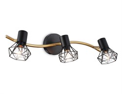 Ambrella Светильник накладной TR8657/3 BK/GD черный/золото E14/3 max 60W 550*100*185 TR8657 - фото 104485