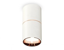 Ambrella Комплект накладного светильника XS6301083 SWH/PPG белый песок/золото розовое полированное MR16 GU5.3 (C6301, A2063, N6114) XS6301083 - фото 104487
