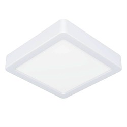 Eglo 900646 Накладной светильник  FUEVA 5, 11W (LED), 3000K, IP44, L160, B160, H28, сталь, белый / пластик, белый 900646 - фото 104520