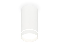 Ambrella Комплект накладного светильника с акрилом XS8161006 SWH/FR белый песок/белый матовый GX53 (C8161, N8461) XS8161006 - фото 104537