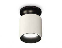 Ambrella Комплект накладного светильника XS6301122 SWH/PBK/SBK белый песок/черный полированный/черный песок MR16 GU5.3 (N6902, C6301, N6111) XS6301122 - фото 104563