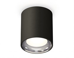 Ambrella Комплект накладного светильника XS7422011 SBK/PSL черный песок/серебро полированное MR16 GU5.3 (C7422, N7023) XS7422011 - фото 104648