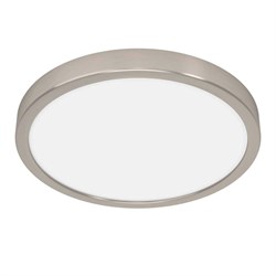 Eglo 900585 Накладной светильник диммируемый FUEVA 5, 20,5W (LED), 3000K, Ø285, сталь, матовый никель 30892 - фото 104668