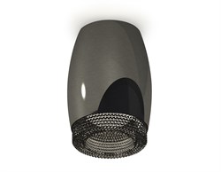 Ambrella Комплект накладного светильника с композитным хрусталем XS1123011 DCH/BK черный хром/тонированный MR16 GU5.3 (C1123, N7192) XS1123011 - фото 104706