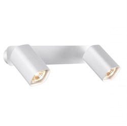 Novotech 370554 NT19 103 белый Накладной светильник IP20 GU10 2*50W 230V GUSTO 370554 - фото 104723