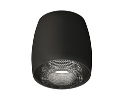 Ambrella Комплект накладного светильника с композитным хрусталем XS1142021 SBK/BK черный песок/тонированный MR16 GU5.3 (C1142, N7192) XS1142021 - фото 104757