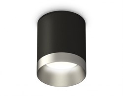 Ambrella Комплект накладного светильника XS6302023 SBK/MCH черный песок/хром матовый MR16 GU5.3 (C6302, N6133) XS6302023 - фото 104771