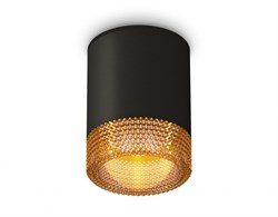 Ambrella Комплект накладного светильника XS6302044 SBK/CF черный песок/кофе MR16 GU5.3 (C6302, N6154) XS6302044 - фото 104828