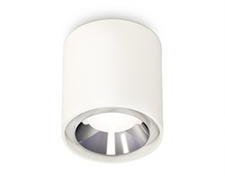Ambrella Комплект накладного светильника XS7722003 SWH/PSL белый песок/серебро полированное MR16 GU5.3 (C7722, N7032) XS7722003 - фото 104861