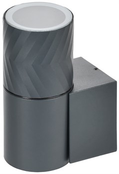 Светильник уличный 5107 настенный GU10 IP65 серый IEK LT-UBU0-5107-GU10-1-K03 - фото 104868