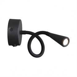 Odeon Light 4254/3WL HIGHTECH ODL21 181 Черный/металл Светильник настенный выкл на базе IP20 LED 3W 263Лм 3000K ODDS 4254/3WL - фото 104966