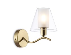 Ambrella Светильник настенный LH57095 BS/FR латунь/белый матовый E14 max 40W 230*140*200 LH57095 - фото 105108
